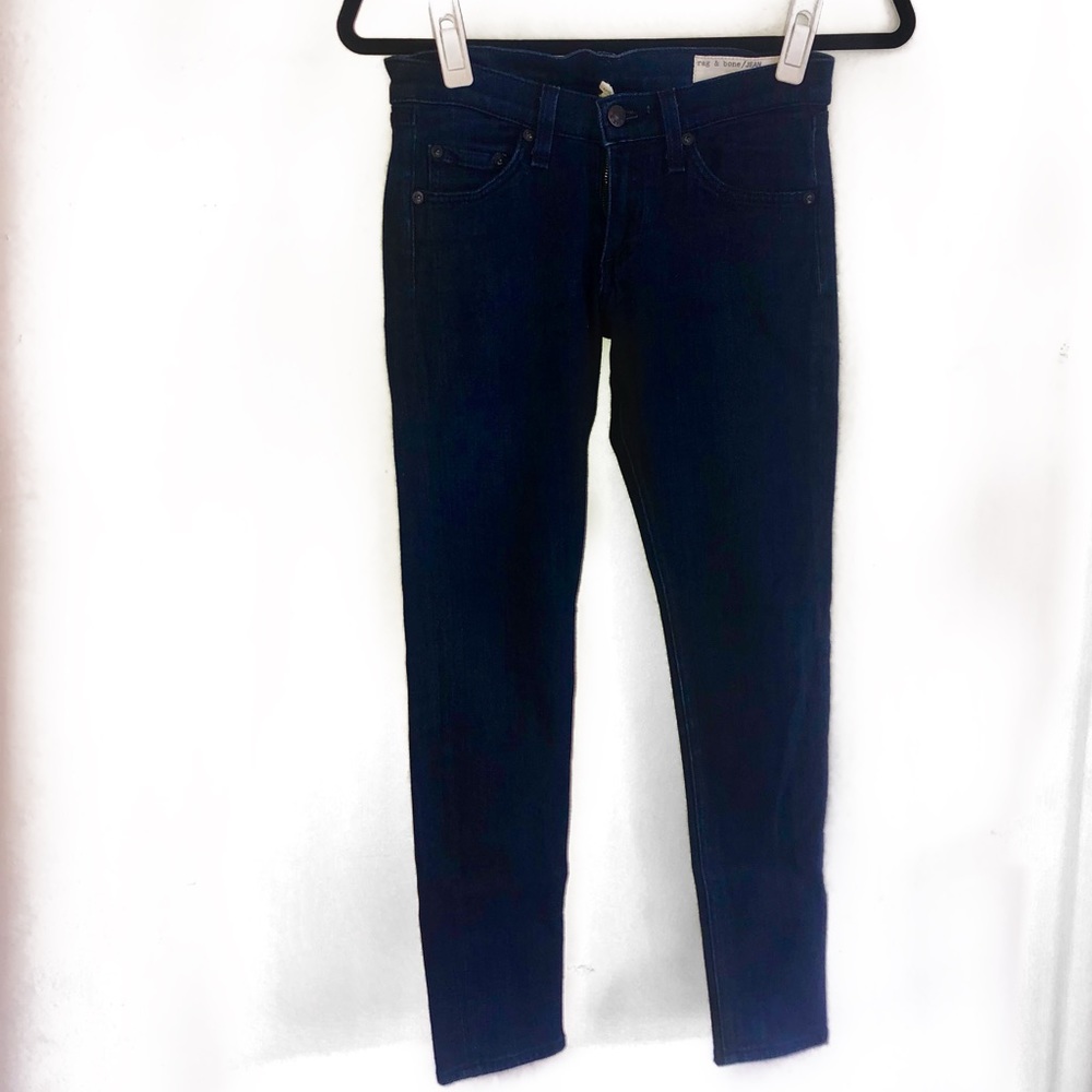 Rag & Bone Capri Dark-wash Jean